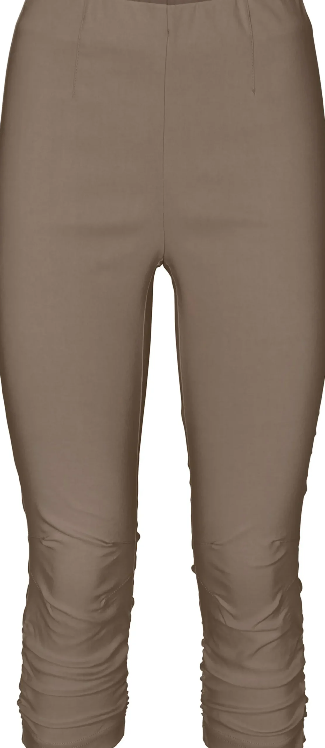 Strandmode|Basics|heine Capri-Hose taupe