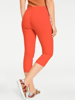 Hosen|heine Capri-Hose koralle