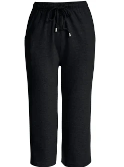 Homewear|Homewear| Caprihose in Stretch-Qualität marine