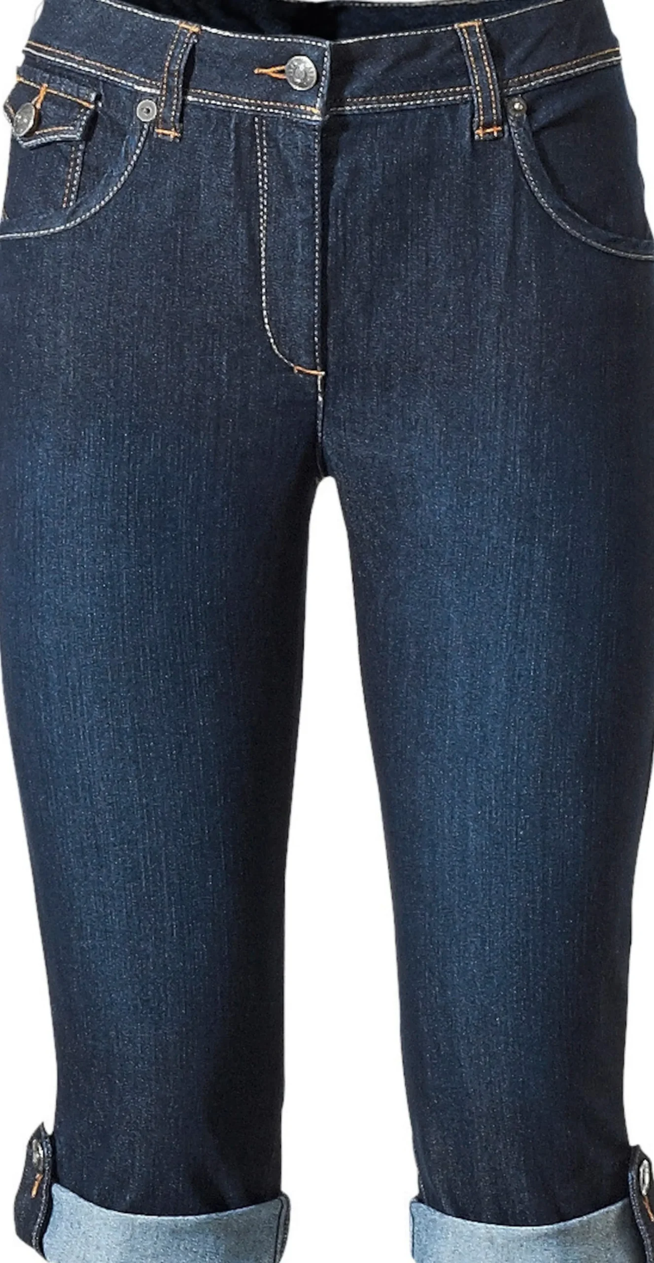 Strandmode|Hosen|heine Capri-Jeans bluestone