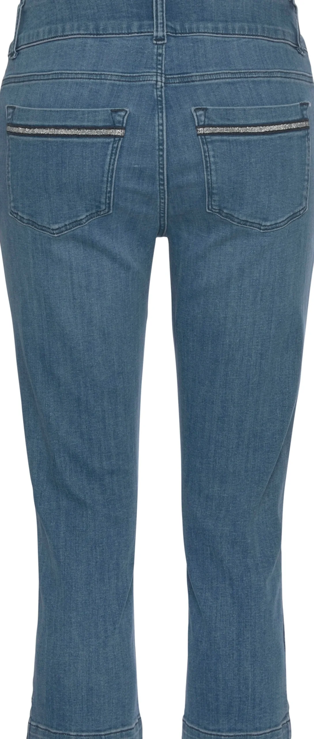 Strandmode|LASCANA Caprijeans blue-washed
