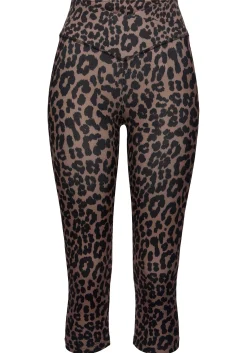 Hosen|LASCANA ACTIVE Caprileggings nougat