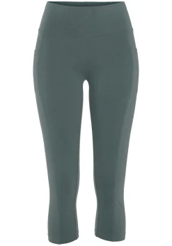 Hosen|Vivance Caprileggings grün