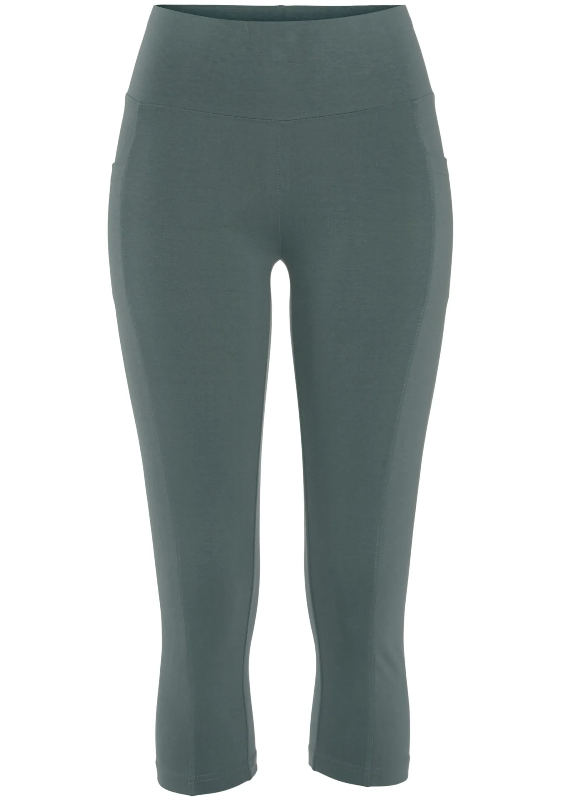 Hosen|Vivance Caprileggings grün