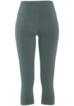 Hosen|Vivance Caprileggings grün