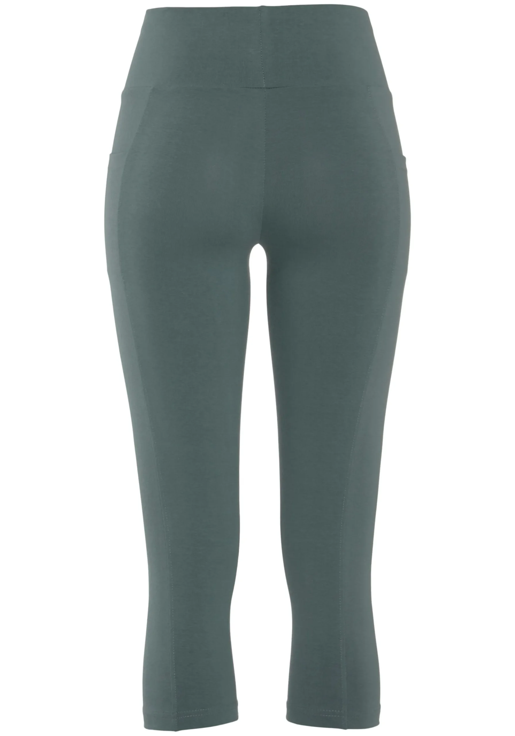 Hosen|Vivance Caprileggings grün