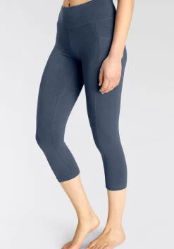 Strandmode|Hosen|Vivance Caprileggings blau