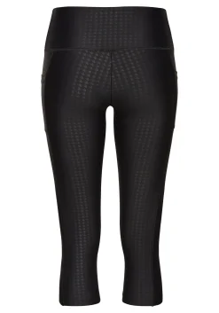 Strandmode|Hosen|LASCANA Caprileggings schwarz