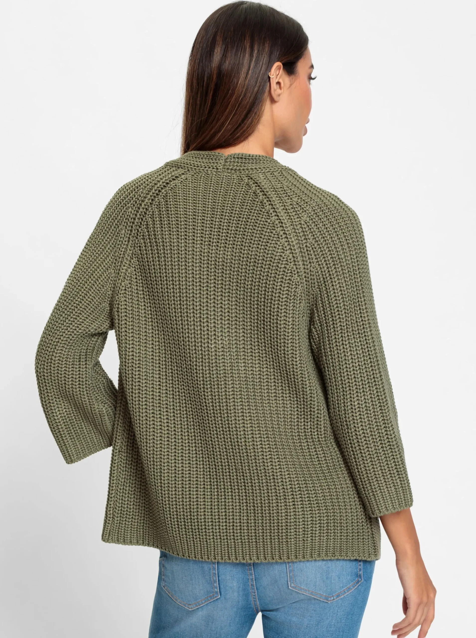 Strickjacken|heine Cardigan khaki