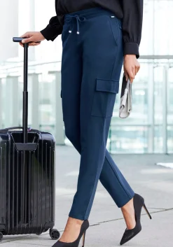 Strandmode|Hosen|LASCANA Cargohose blau