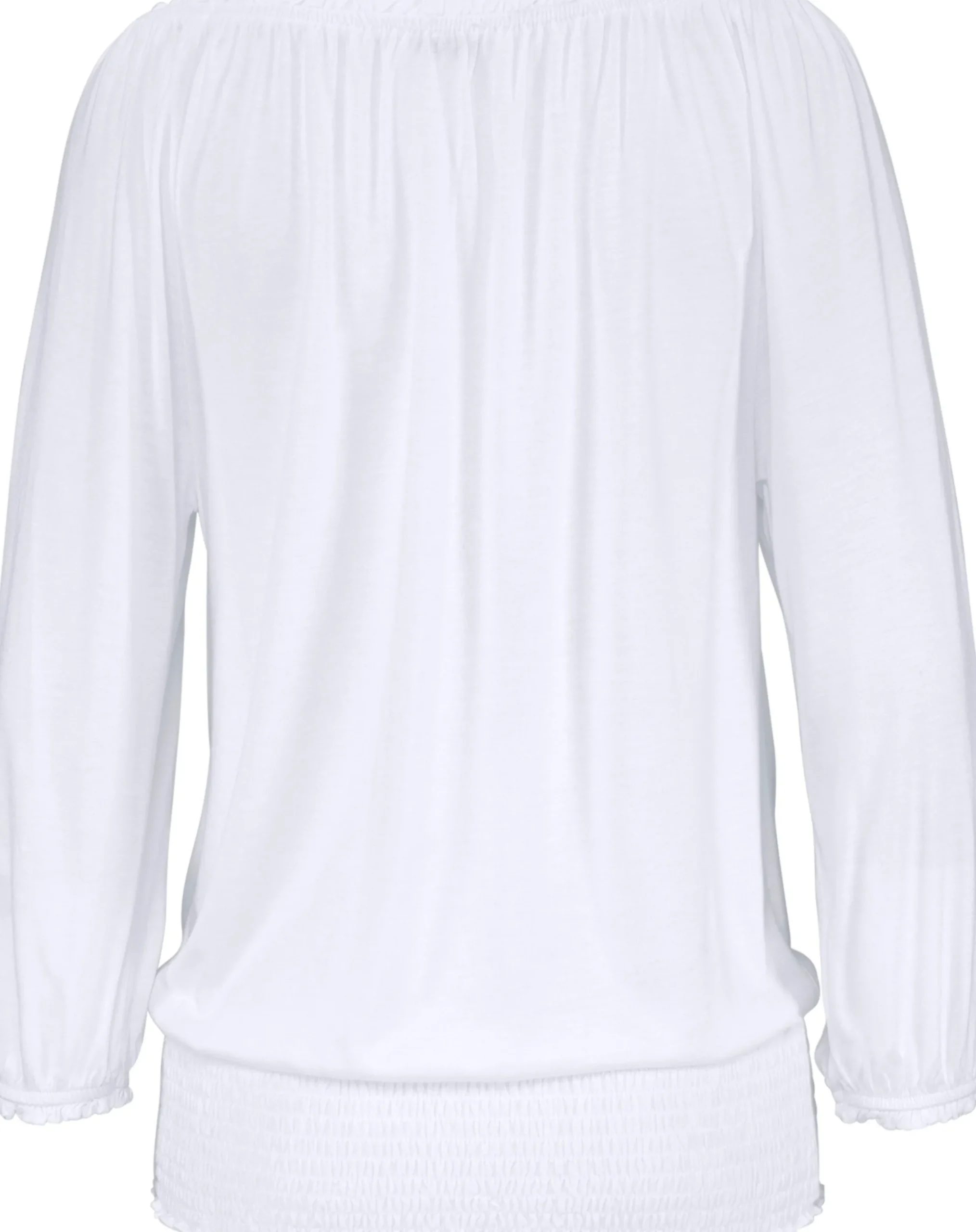 Strandmode|Shirts|LASCANA Carmenshirt weiß