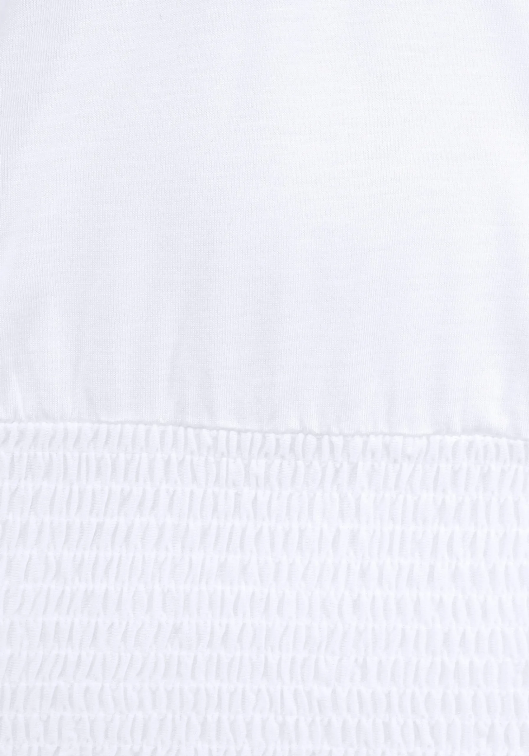Strandmode|Shirts|LASCANA Carmenshirt weiß
