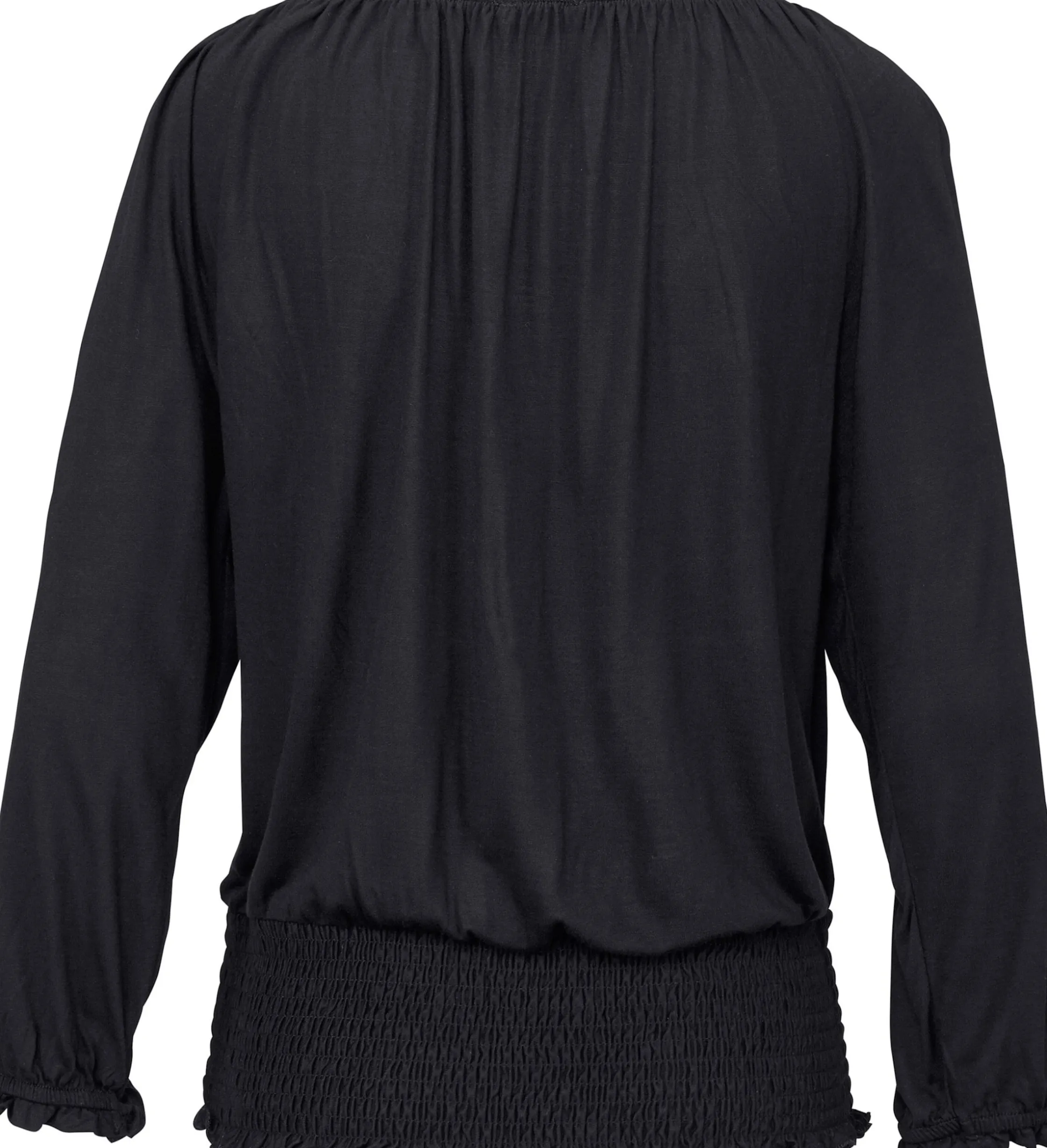 Strandmode|Shirts|LASCANA Carmenshirt schwarz