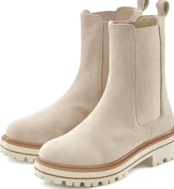 Stiefeletten|Stiefel|Elbsand Chelseaboots sand