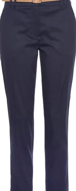 Strandmode|Hosen|Vivance Chinohose marine