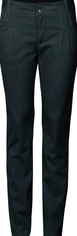 Strandmode|Hosen|heine Chinohose in Karotten-Form marine
