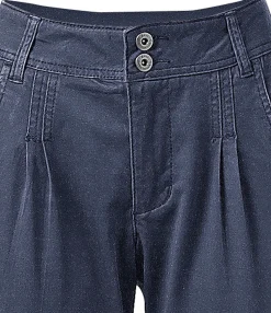 Strandmode|Hosen|heine Chinohose in Karotten-Form marine