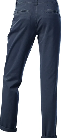 Strandmode|Hosen|heine Chinohose in Karotten-Form marine