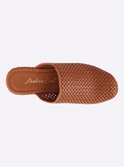 Pantoletten|Andrea Conti Clog camel