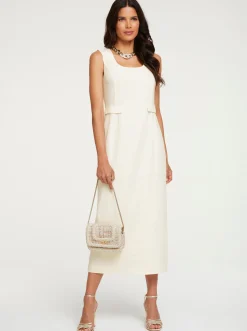 Kleider|heine Cocktailkleid ecru