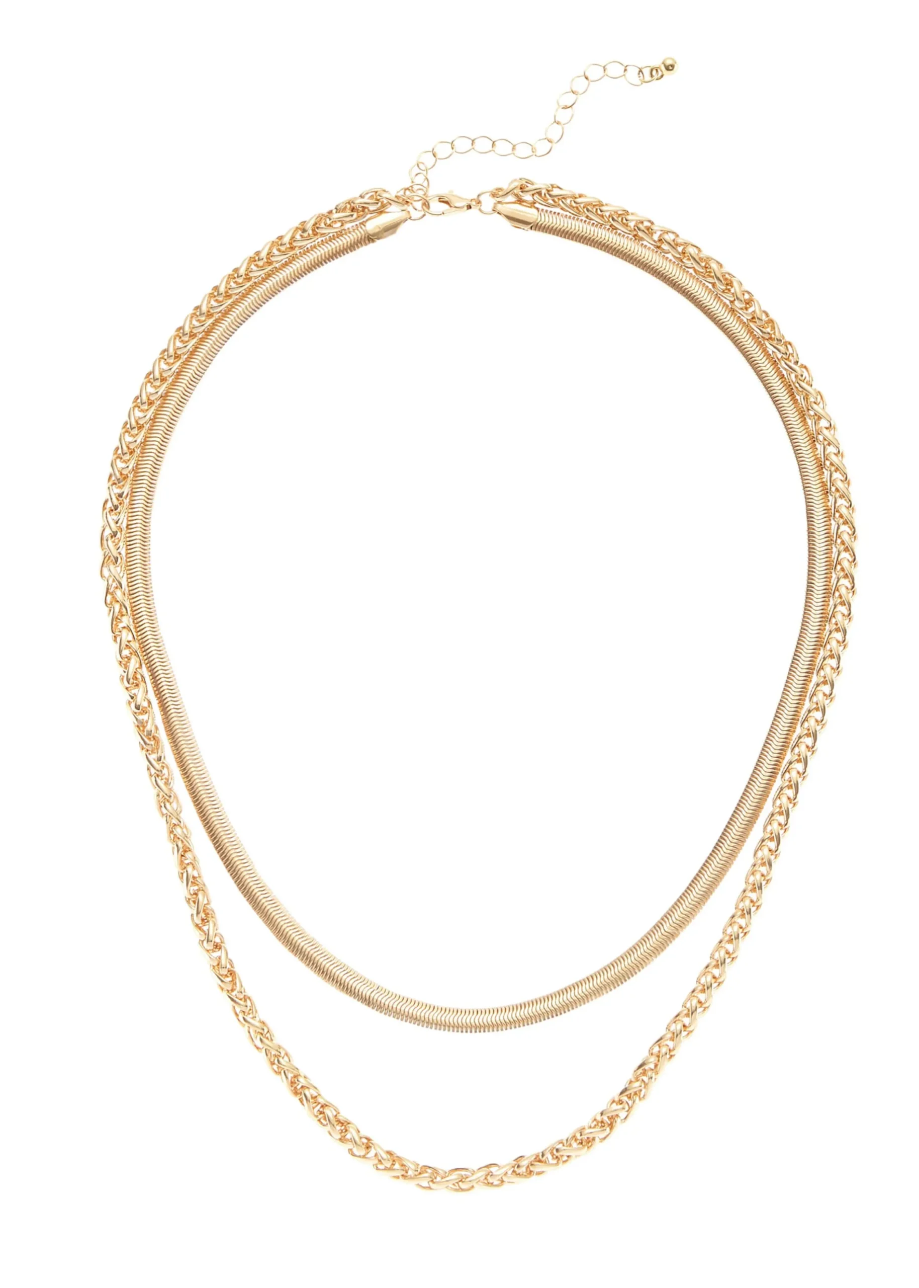 Schmuck|LASCANA Collier goldfarben
