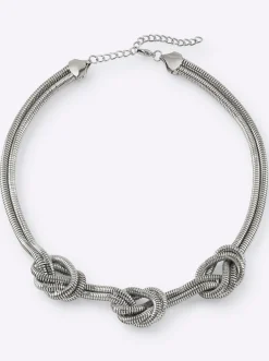 Schmuck|heine Collier silberfarben