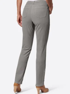 Hosen| Cordhose in Stretch-Qualität grau