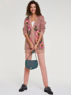 Hosen|heine Cordhose mit Stretch rosenholz