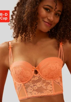 Bodies & Unterhemden|LASCANA Corsage mandarine