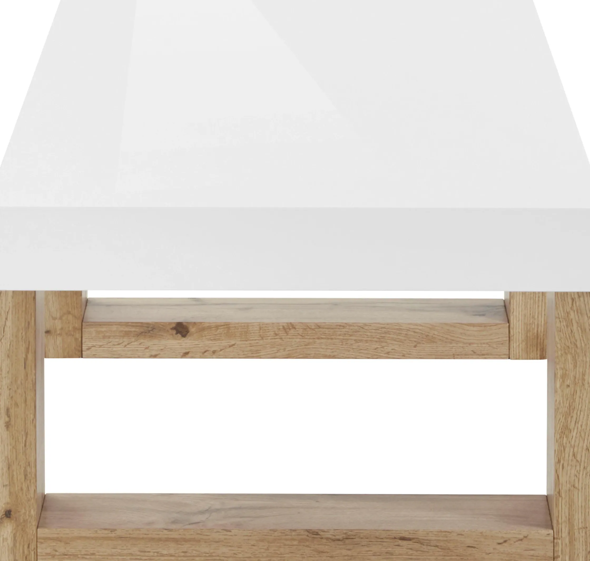 Tische|INOSIGN Couchtisch naturfarben/weiß