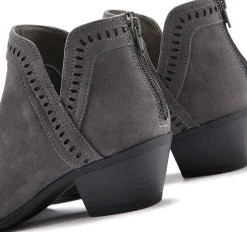 Stiefeletten|Stiefel|LASCANA Cowboy Stiefelette grau