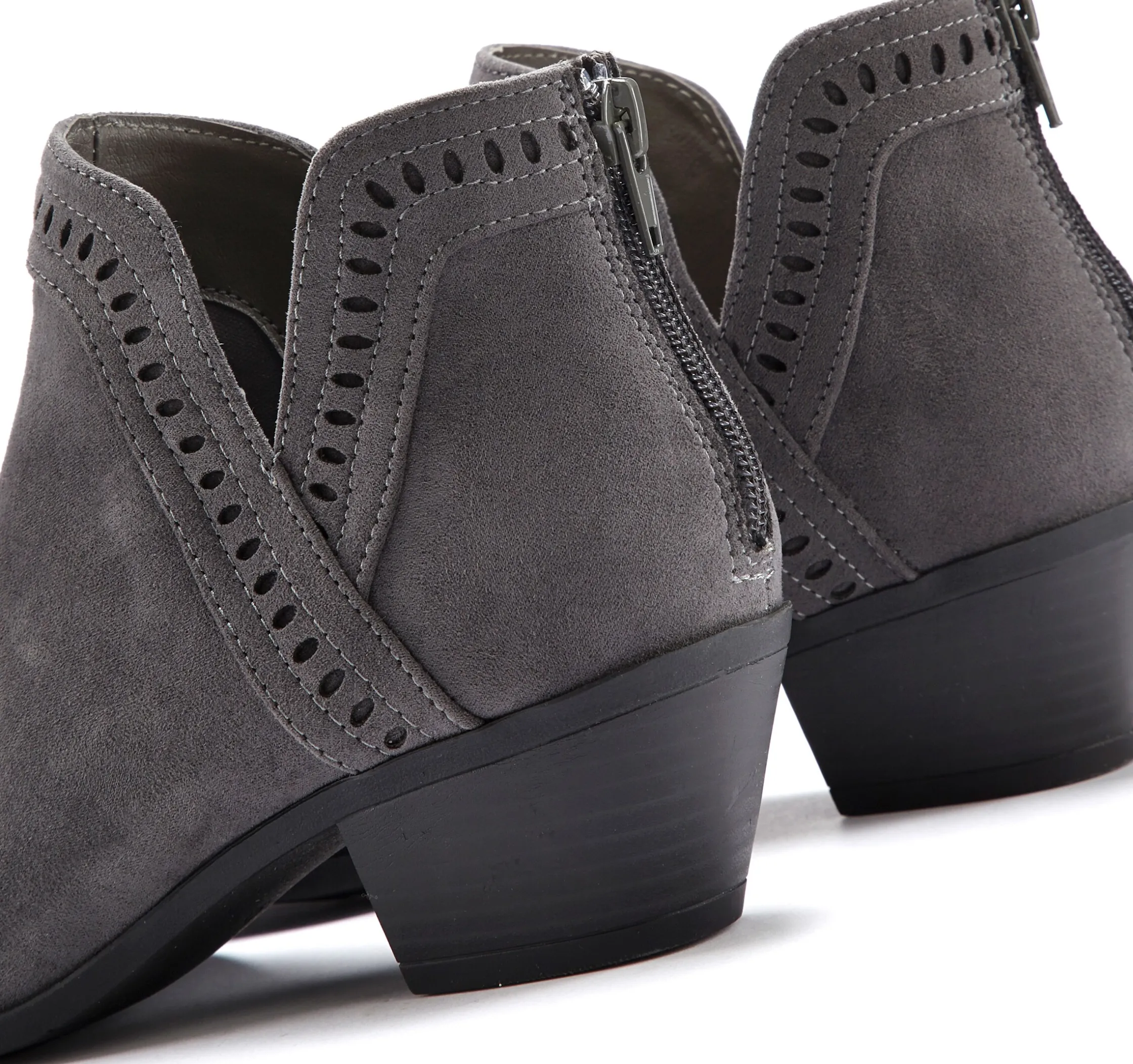 Stiefeletten|Stiefel|LASCANA Cowboy Stiefelette grau