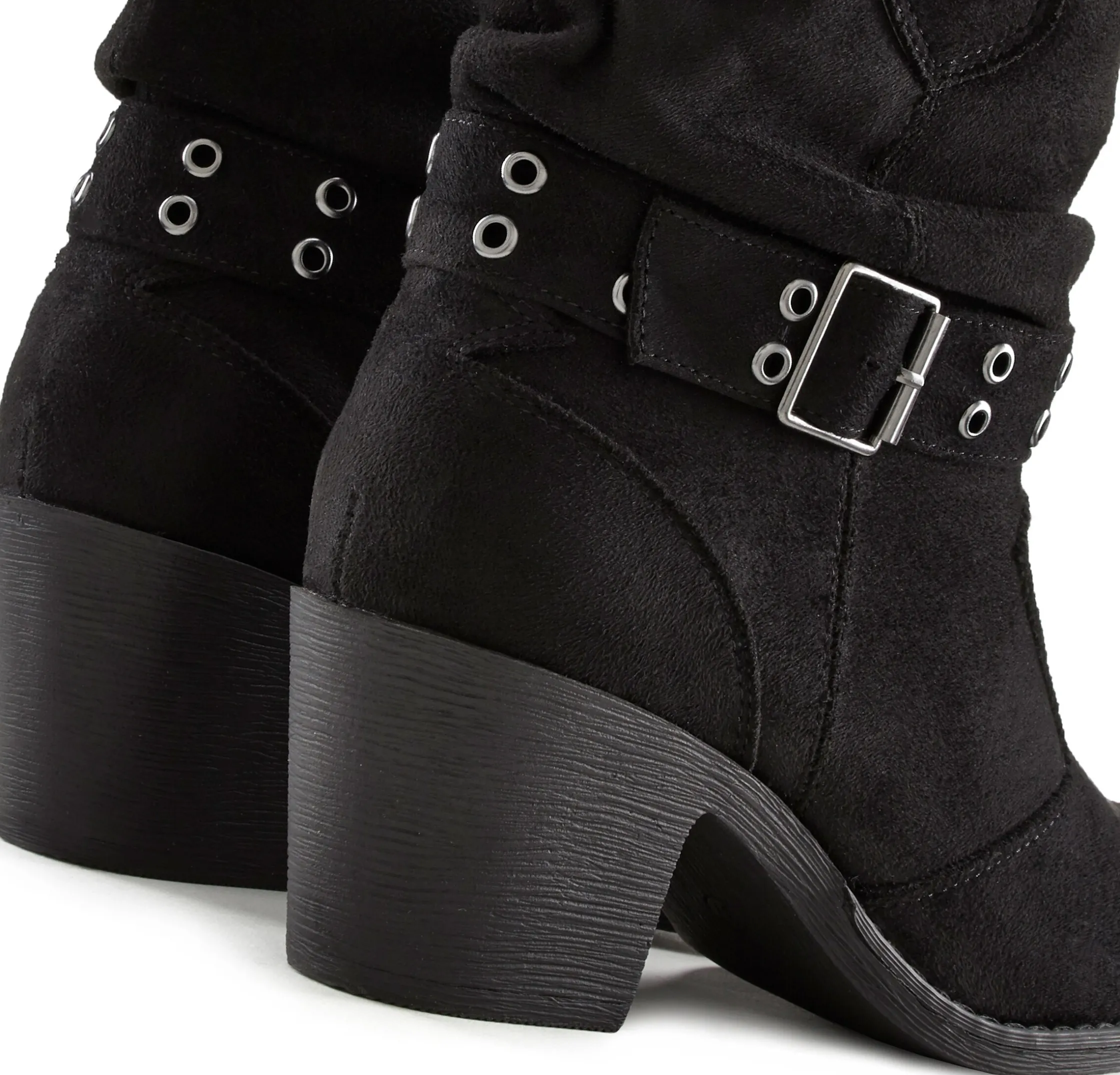 Stiefeletten|Stiefel|LASCANA Cowboy Stiefelette schwarz