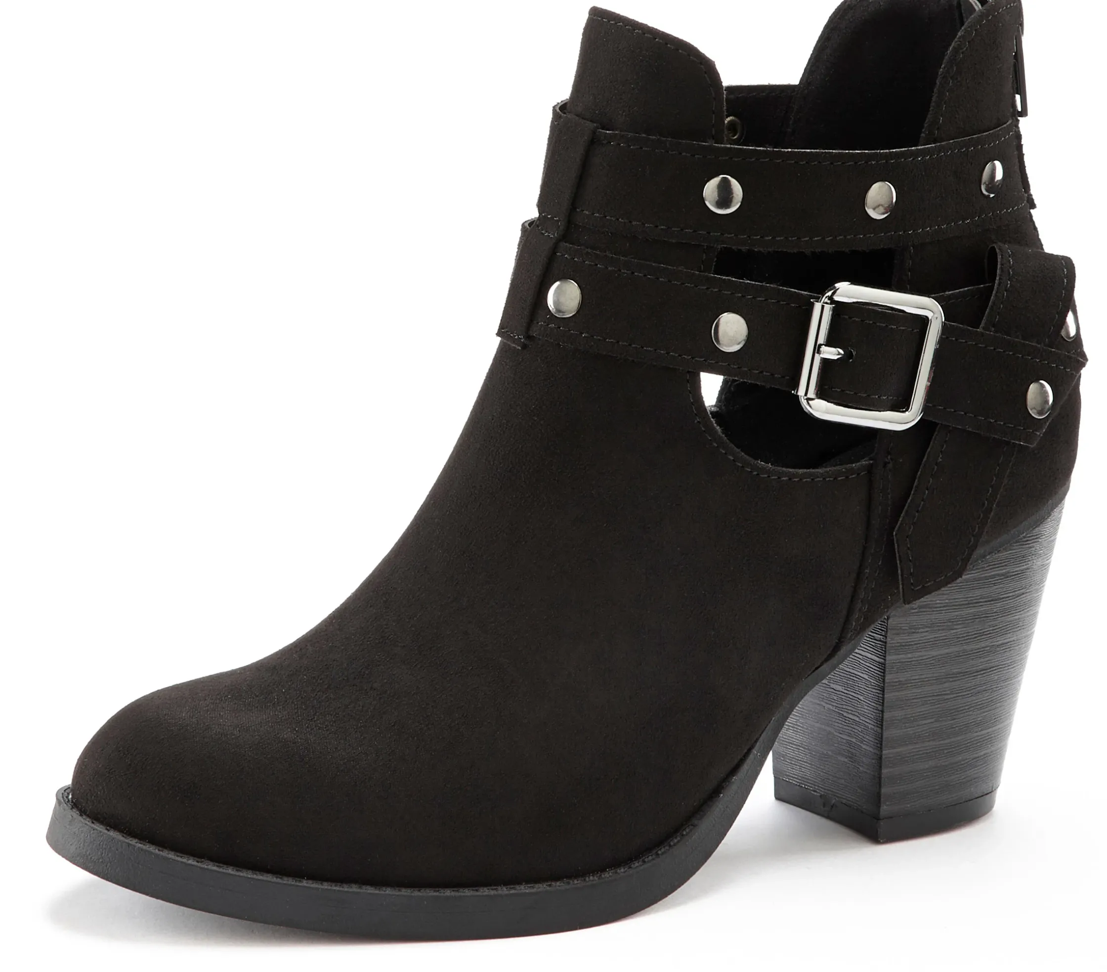 Stiefeletten|Stiefel|LASCANA Cowboy Stiefelette schwarz