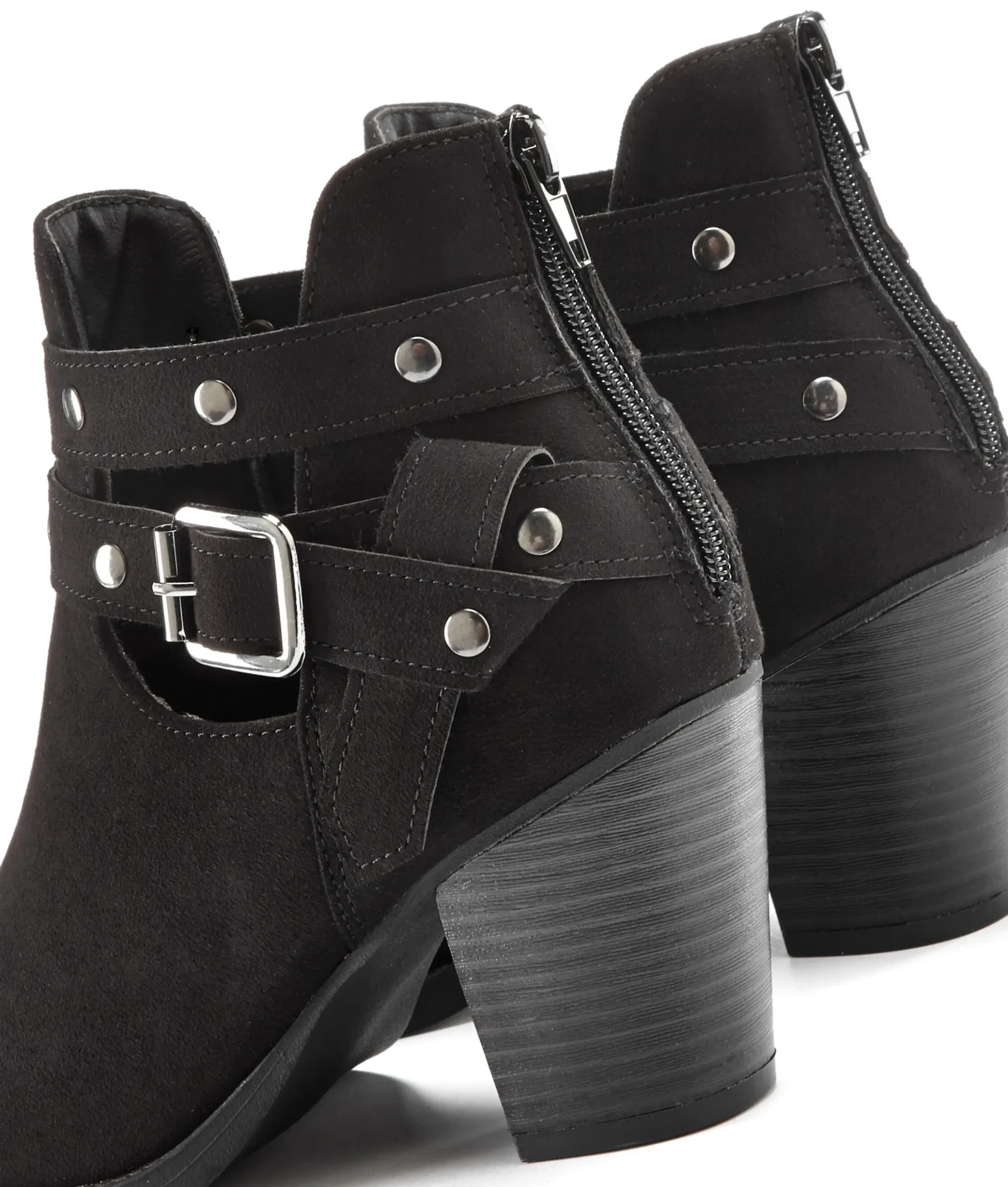 Stiefeletten|Stiefel|LASCANA Cowboy Stiefelette schwarz