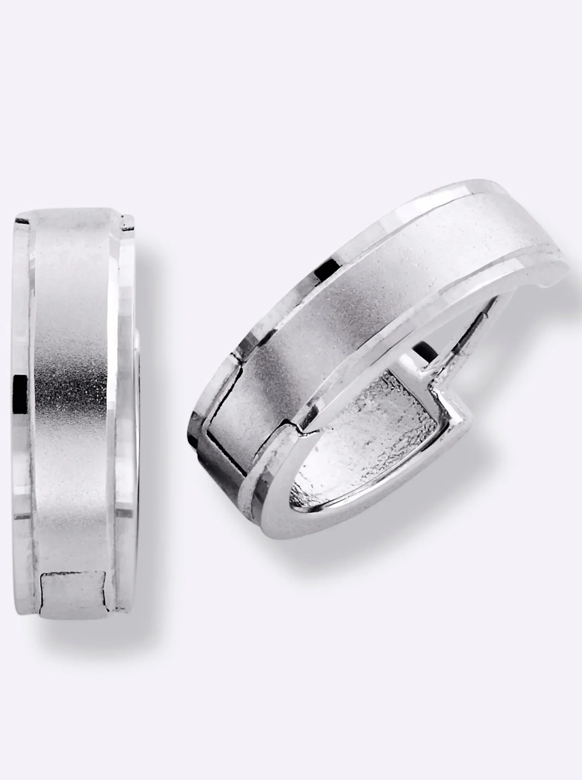Schmuck| Creole Weißgold375