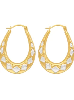 Schmuck| Creole Gelbgold375
