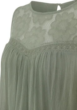 Blusen|Buffalo Crepebluse salbeigrün