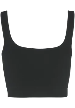 Strandmode|Shirts|LASCANA Crop-Top schwarz