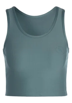 Shirts|LASCANA ACTIVE Crop-Top dunkelgrün