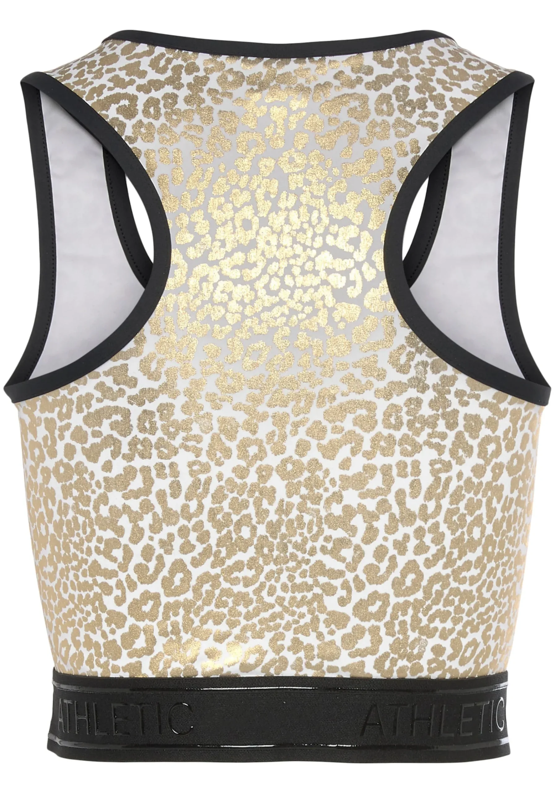 Shirts|LASCANA ACTIVE Crop-Top gold,weiß