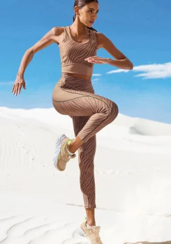 Shirts|LASCANA ACTIVE Crop-Top braun