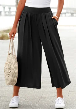 Strandmode|Hosen|LASCANA Culotte schwarz