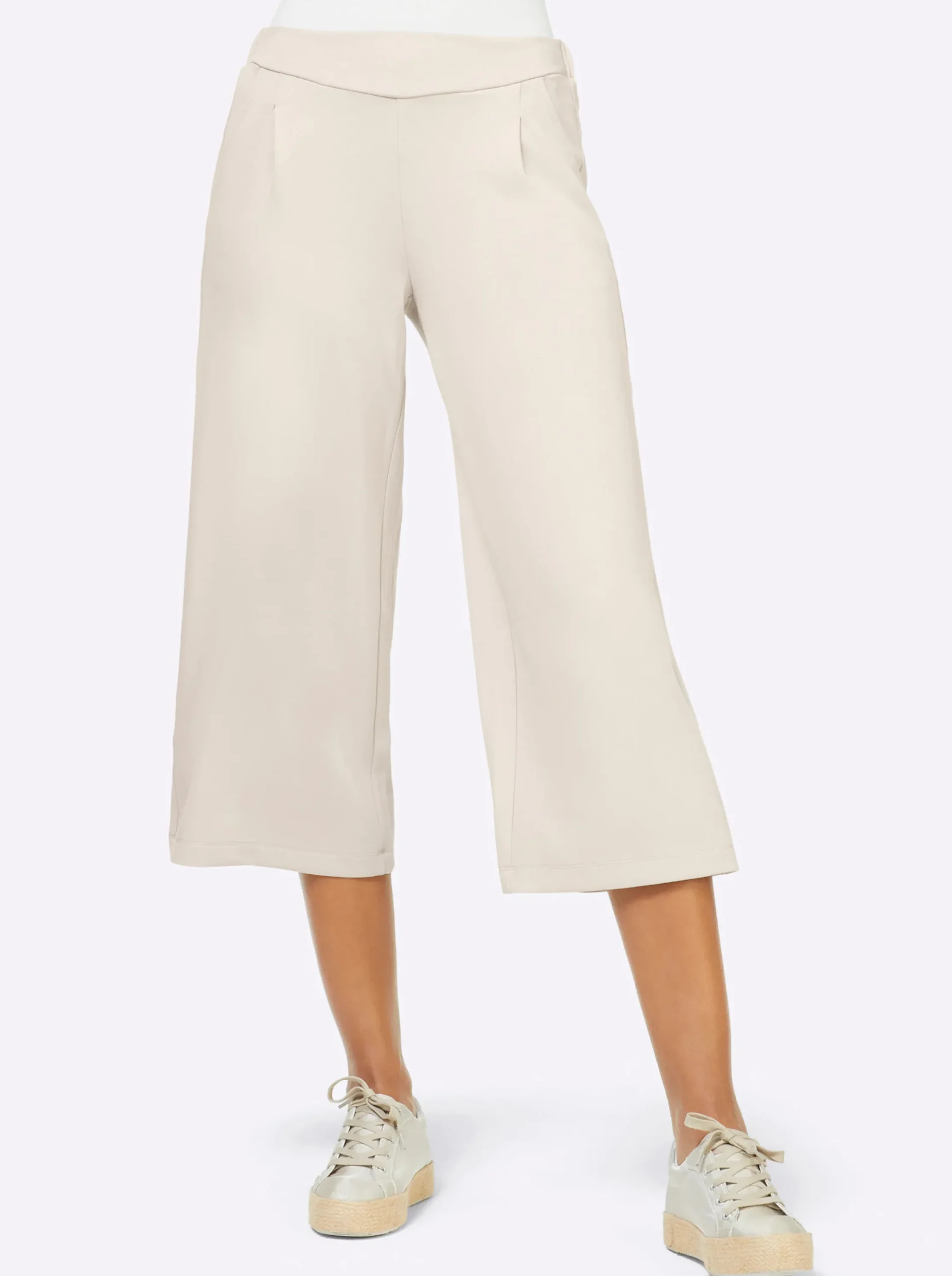 Hosen| Culotte hellgrau