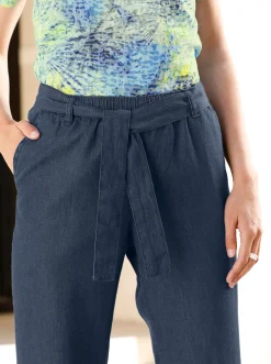 Jeans| Culotte blue-stone-washed