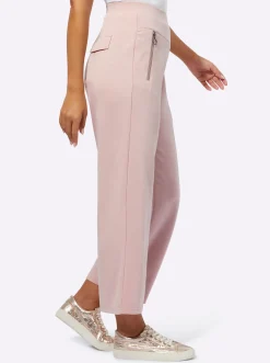 Hosen| Culotte im herrlich weichen Modal-Mix puder