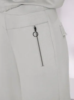 Hosen| Culotte im herrlich weichen Modal-Mix hellgrau