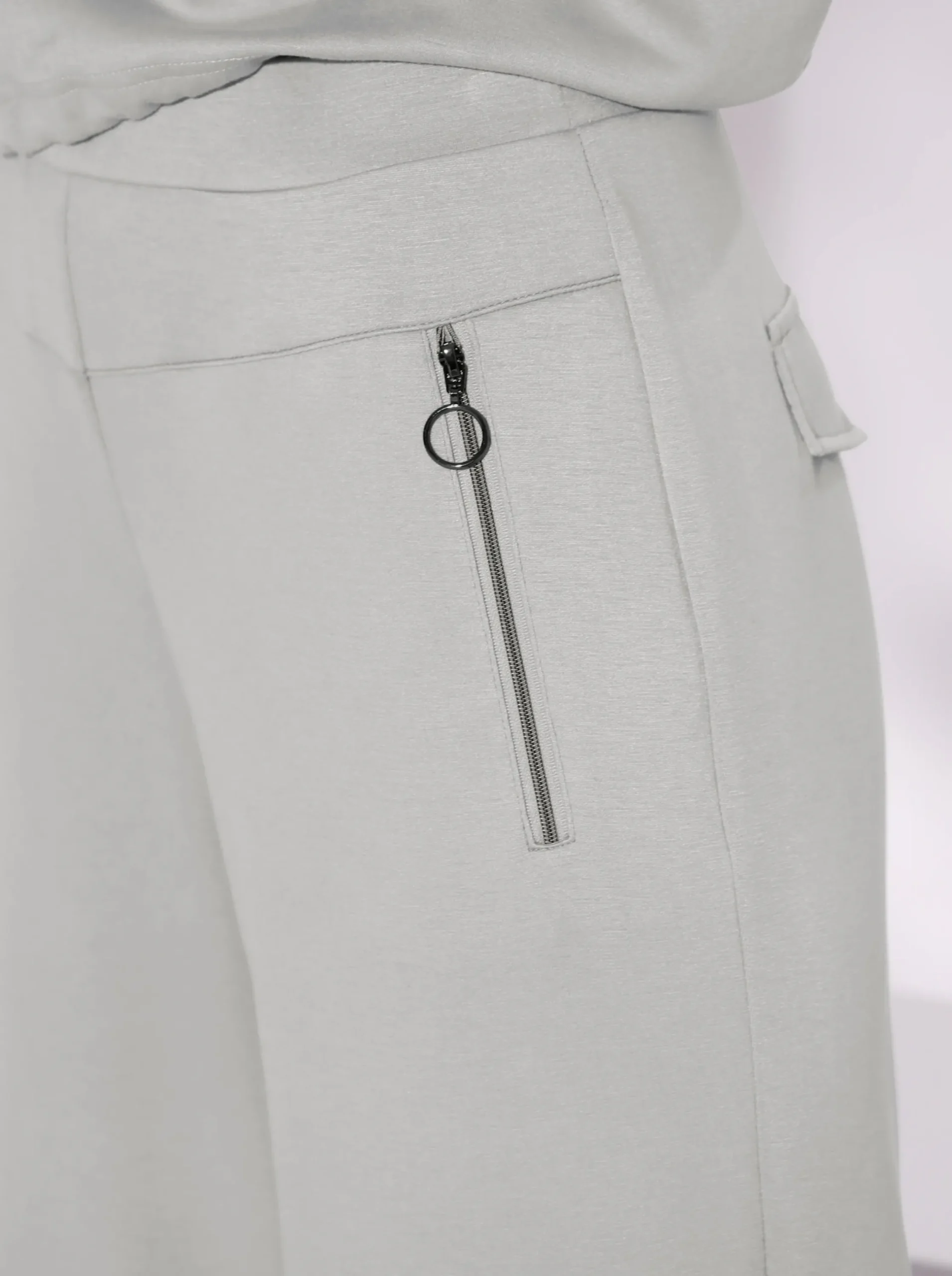 Hosen| Culotte im herrlich weichen Modal-Mix hellgrau