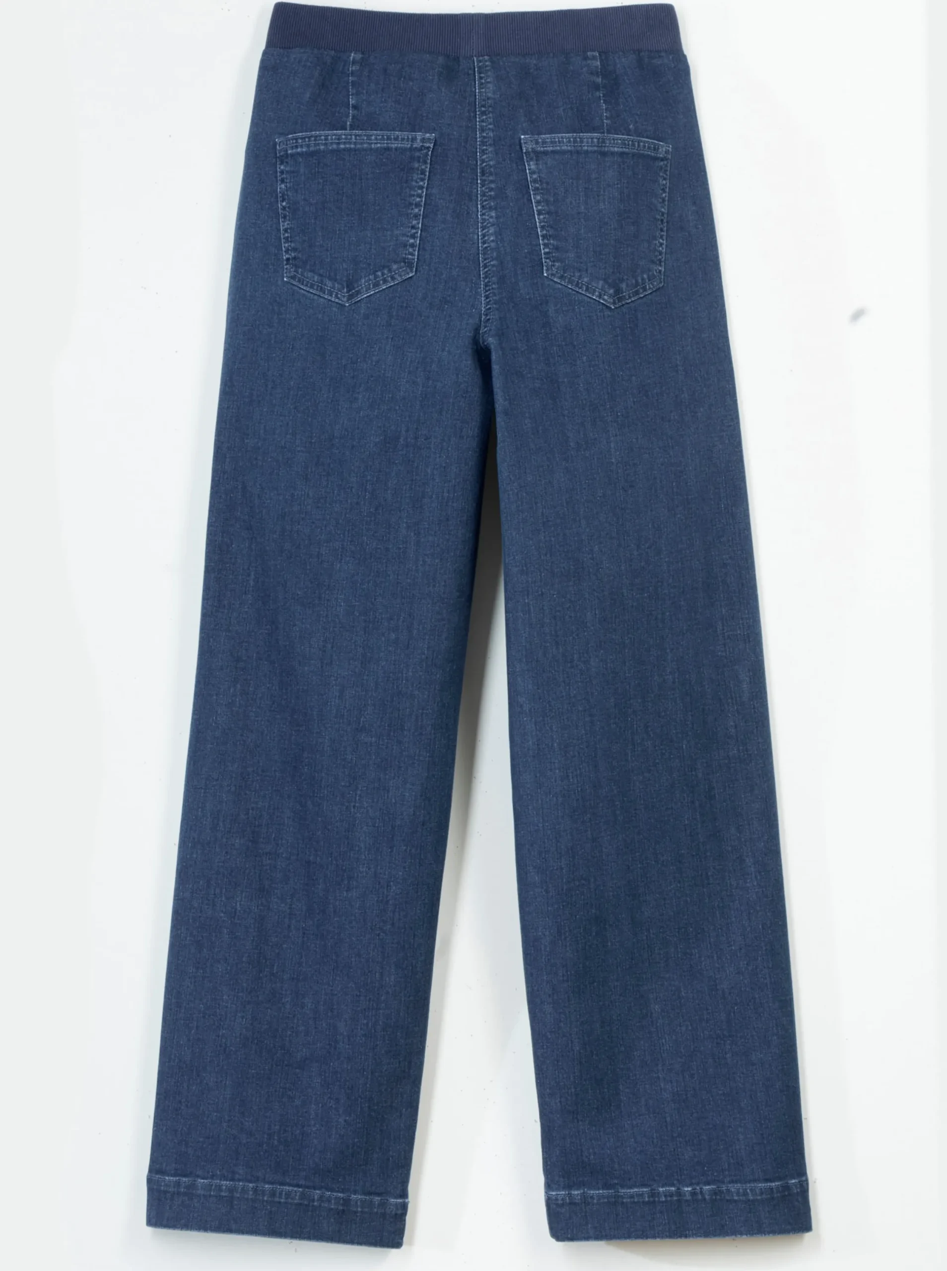 Jeans| Culotte in Schlupfform blue-stone-washed
