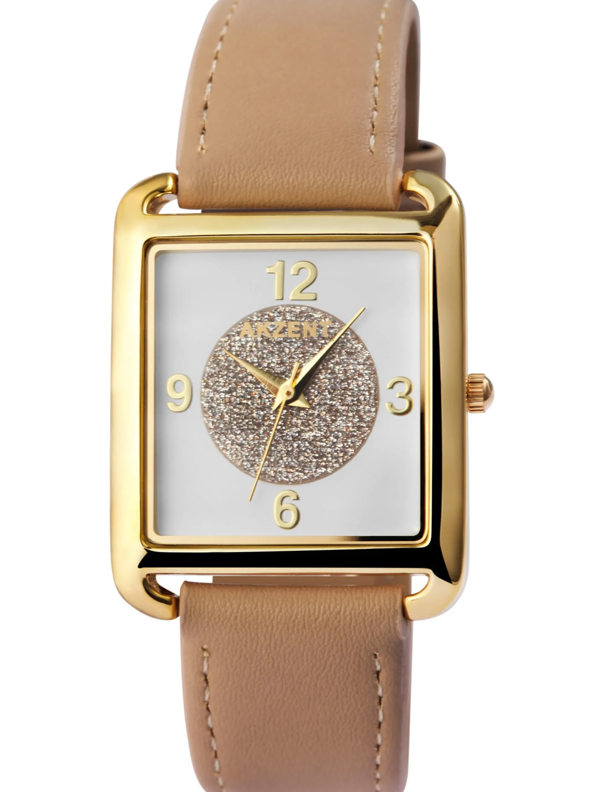 Schmuck| Damenuhr beige